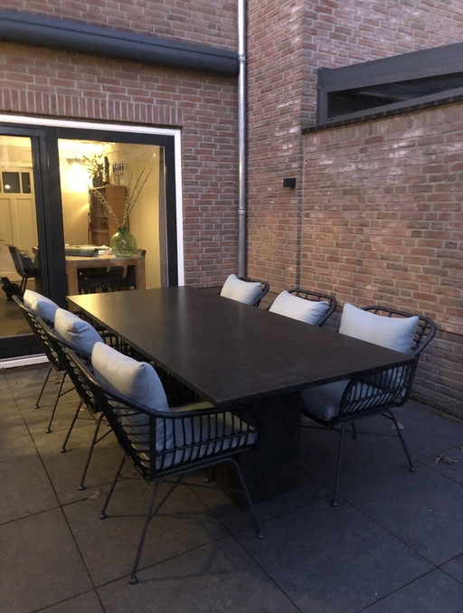 Tuinset Met 6X Stoelen