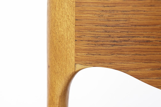 Image 1 of Paar Niels Moller stoelen, model 71 Eik, 1950 Vintage Deens