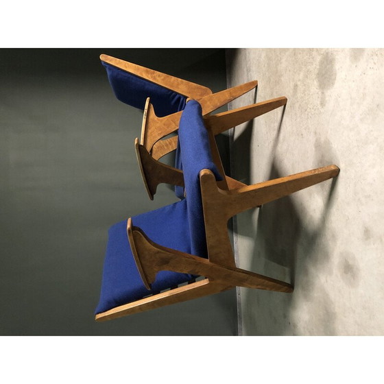 Image 1 of Paar vintage 'Sliedrecht' fauteuils in multiplex en laminaat van Wim Van Gelderen voor Spectrum, 1950