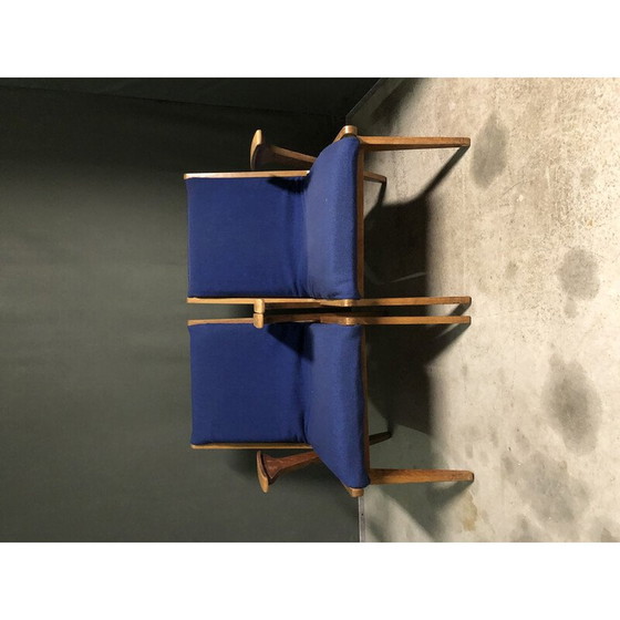 Image 1 of Paar vintage 'Sliedrecht' fauteuils in multiplex en laminaat van Wim Van Gelderen voor Spectrum, 1950