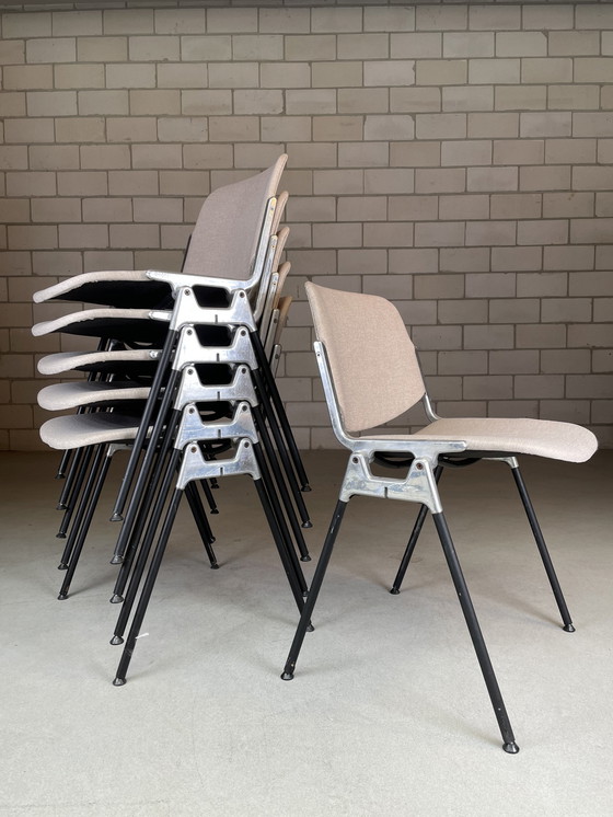 Image 1 of 6x Castelli DSC 106 chair by Giancarlo Piretti