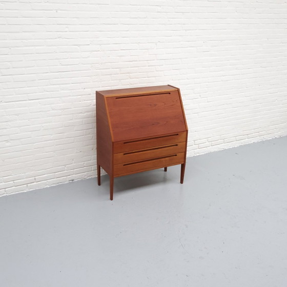 Image 1 of Kai Kristiansen Teak Secretaire '60S