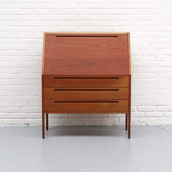 Image 1 of Kai Kristiansen Teak Secretaire '60S