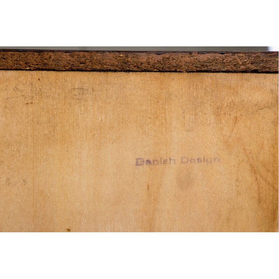 Image 1 of Vintage teakhouten ladekast met 3 laden voor Samcom, Denemarken 1960