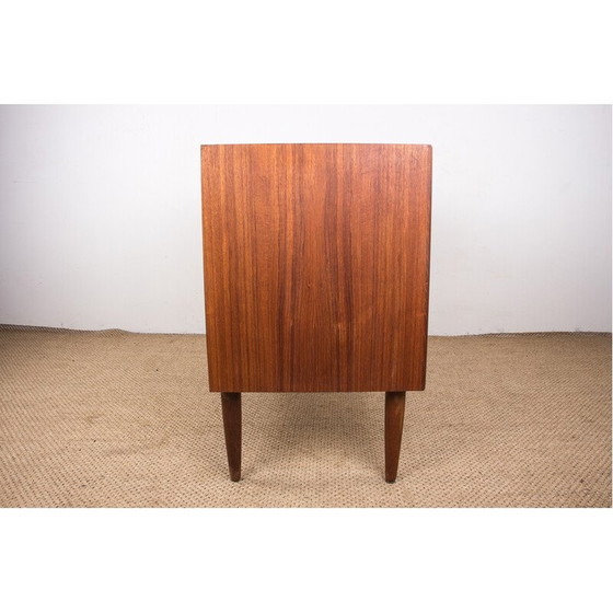 Image 1 of Vintage teakhouten ladekast met 3 laden voor Samcom, Denemarken 1960