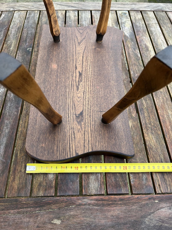 Image 1 of Brutalist Vintage Bijzettafeltje – Tijdloos Design uit de Jaren ’60-’70