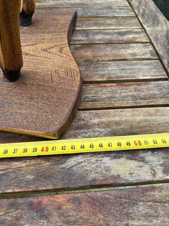 Image 1 of Brutalist Vintage Bijzettafeltje – Tijdloos Design uit de Jaren ’60-’70