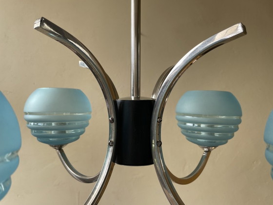 Image 1 of Hanglamp Lamp Art Deco Frans