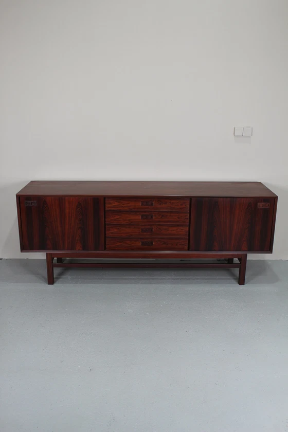 Image 1 of Vintage Design Dressoir, Sideboard - Brouer, Jaren '60 Palissander