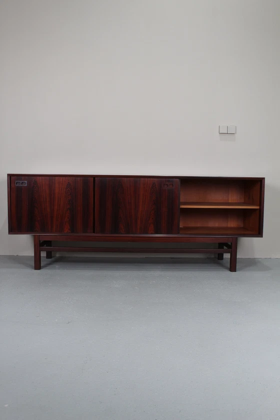 Image 1 of Vintage Design Dressoir, Sideboard - Brouer, Jaren '60 Palissander