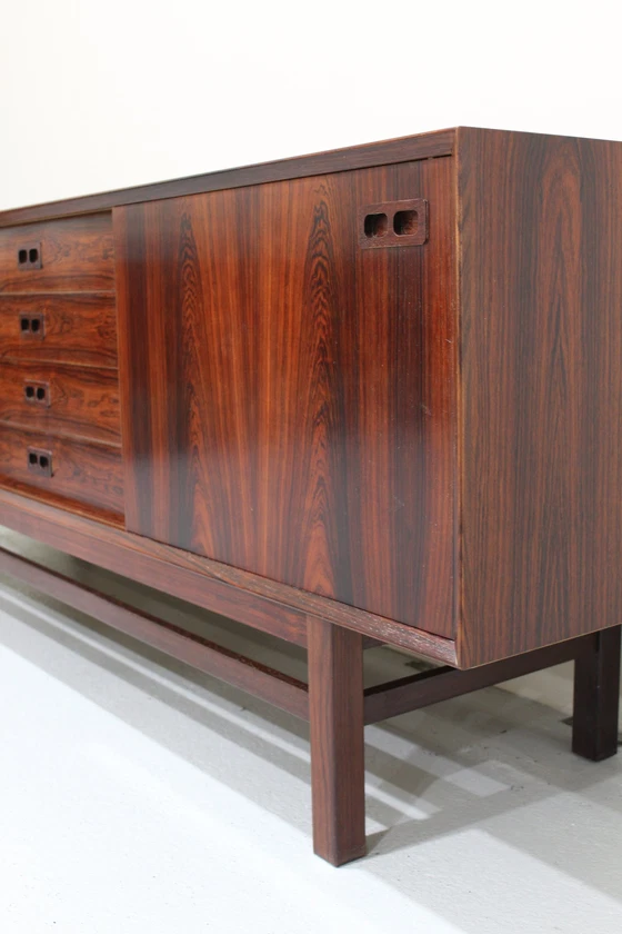 Image 1 of Vintage Design Dressoir, Sideboard - Brouer, Jaren '60 Palissander