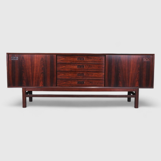 Vintage Design Dressoir, Sideboard - Brouer, Jaren '60 Palissander