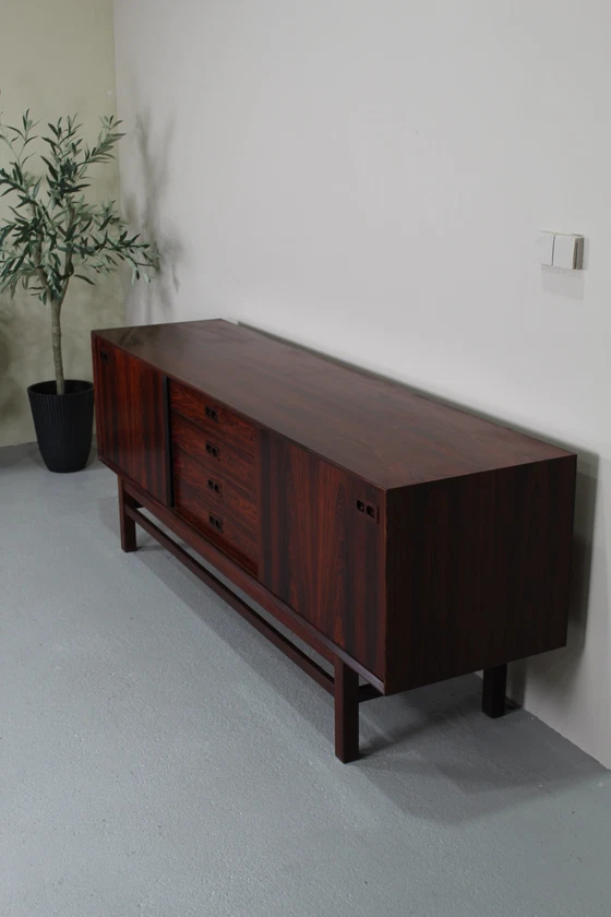 Image 1 of Vintage Design Dressoir, Sideboard - Brouer, Jaren '60 Palissander