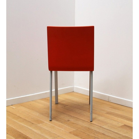 Image 1 of Vintage ".03" stoelen in rood plastic en metaal van Martin Van Severen voor Vitra