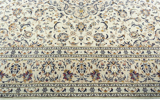 Image 1 of Handgeknoopt oosters Keshan Vloerkleed - 351 X 248 cm - Traditioneel ontwerp
