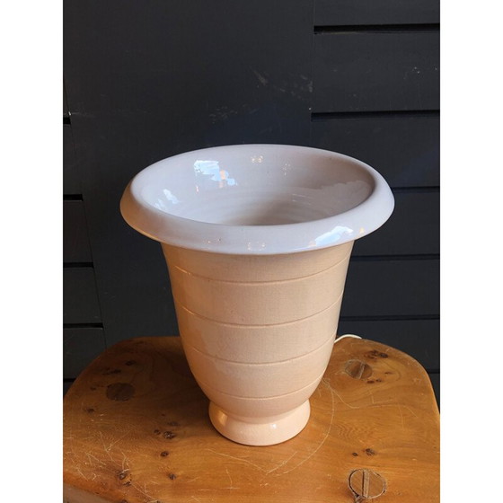 Image 1 of Vintage art deco keramische lamp van Primavera