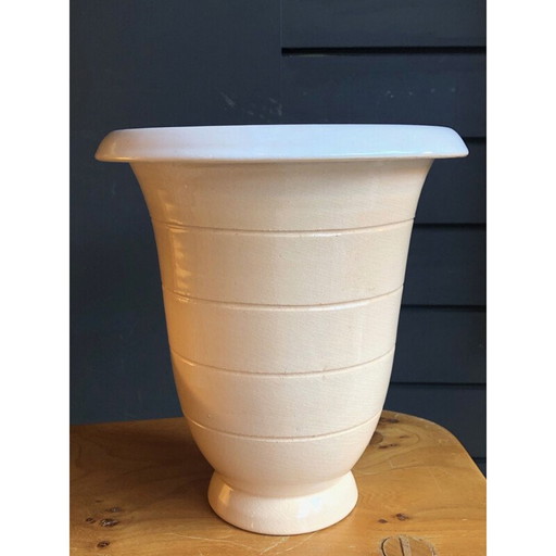 Vintage art deco keramische lamp van Primavera