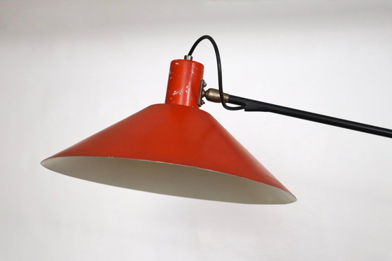 Image 1 of JJM Hoogervorst Anvia Balans Plafondlamp Holland 1957