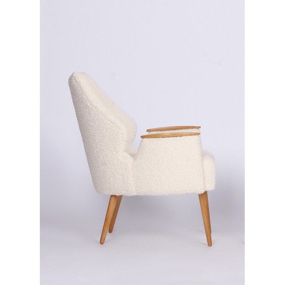 Image 1 of Mid Century boucle fauteuil, 1960