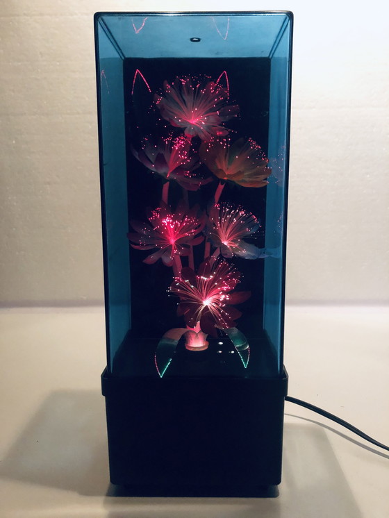 Image 1 of Vintage Psychedelische Lamp - R.O.C - Glasvezel - Ruimtetijdperk - 1970