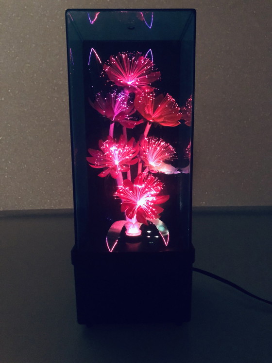 Image 1 of Vintage Psychedelische Lamp - R.O.C - Glasvezel - Ruimtetijdperk - 1970