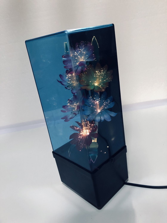 Image 1 of Vintage Psychedelische Lamp - R.O.C - Glasvezel - Ruimtetijdperk - 1970