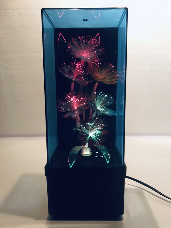 Image 1 of Vintage Psychedelische Lamp - R.O.C - Glasvezel - Ruimtetijdperk - 1970