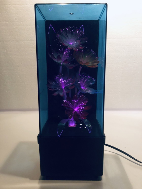 Image 1 of Vintage Psychedelische Lamp - R.O.C - Glasvezel - Ruimtetijdperk - 1970