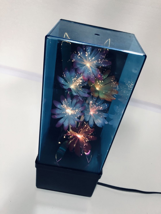 Image 1 of Vintage Psychedelische Lamp - R.O.C - Glasvezel - Ruimtetijdperk - 1970