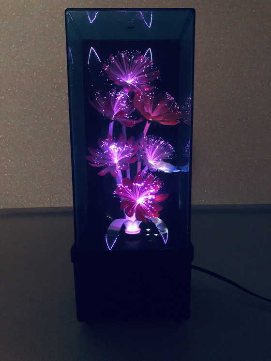 Image 1 of Vintage Psychedelische Lamp - R.O.C - Glasvezel - Ruimtetijdperk - 1970