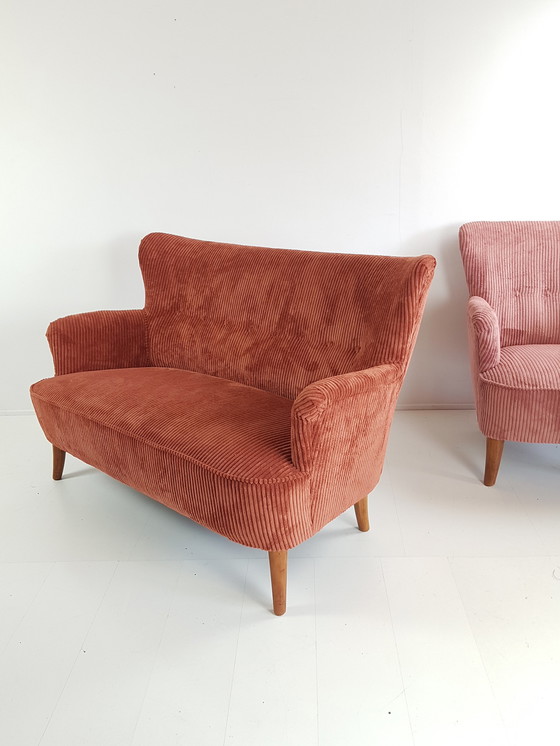 Image 1 of Artifort Theo Ruth sofa en fauteuil bankstel 