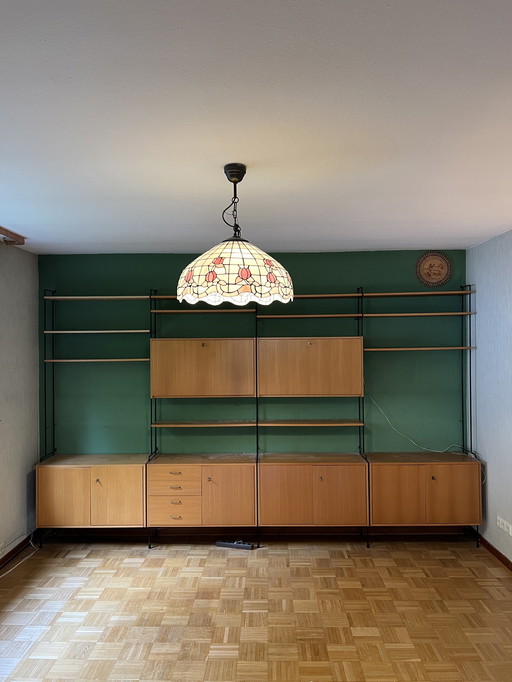 Vintage Omina Midcentury stellingkast