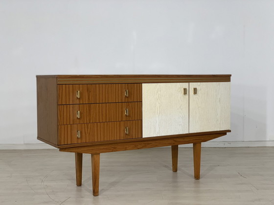 Image 1 of Mid Century dressoir ladekast halkast vintage