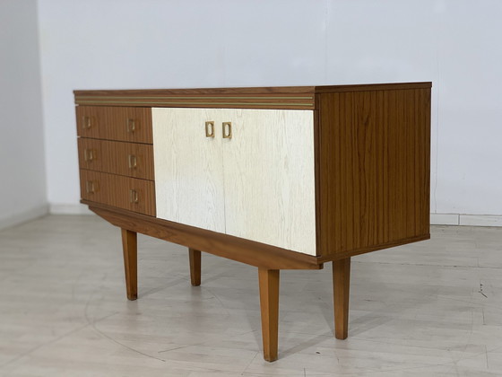 Image 1 of Mid Century dressoir ladekast halkast vintage