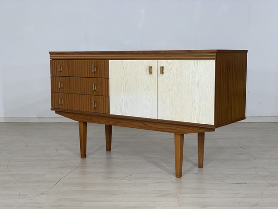 Image 1 of Mid Century dressoir ladekast halkast vintage