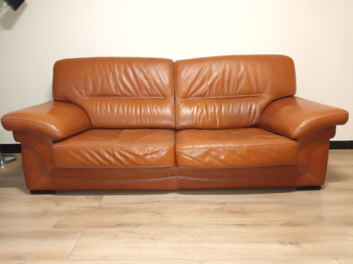 Vintage Lederen Sofa