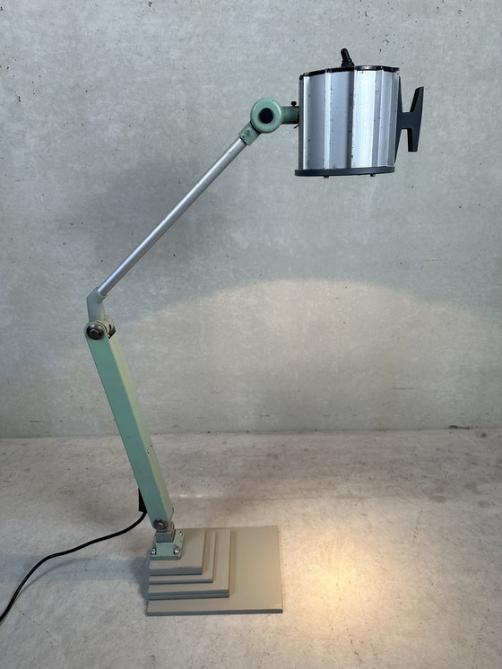 Image 1 of Vintage XL machine lamp Waldmann