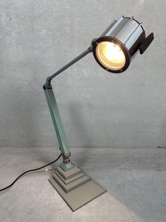 Image 1 of Vintage XL machine lamp Waldmann