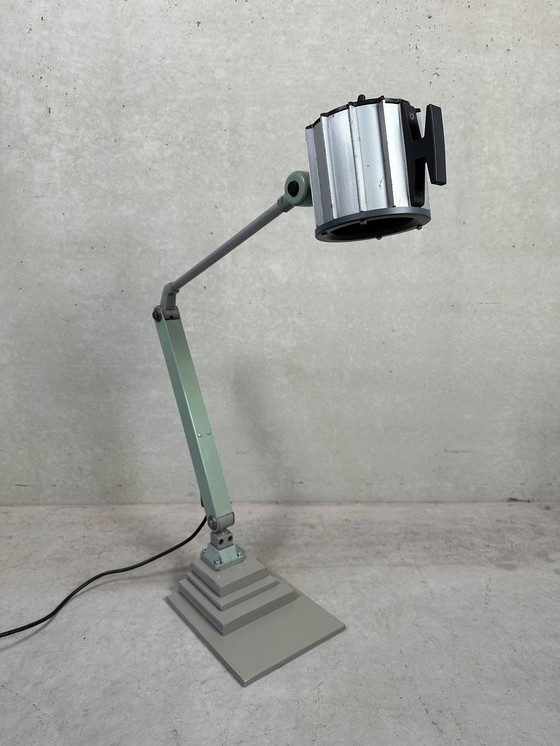 Image 1 of Vintage XL machine lamp Waldmann