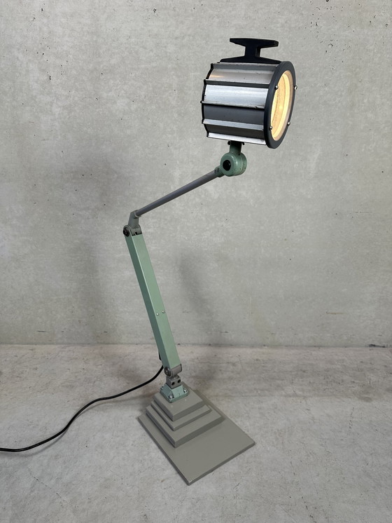 Image 1 of Vintage XL machine lamp Waldmann