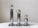 3x Rolf Kruger design Tube plafondlampen