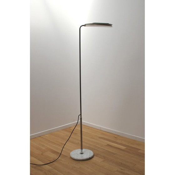 Image 1 of Vintage Mezzaluna vloerlamp door Bruno Gecchelin voor Skipper en Pollux, 1974