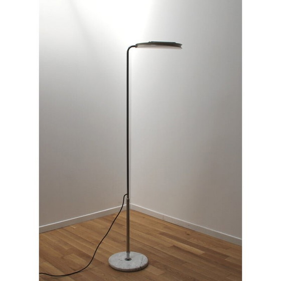 Image 1 of Vintage Mezzaluna vloerlamp door Bruno Gecchelin voor Skipper en Pollux, 1974