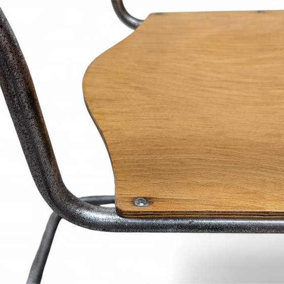 Image 1 of Marcel Breuer's B 34 fauteuils variatie van Samal & Co.