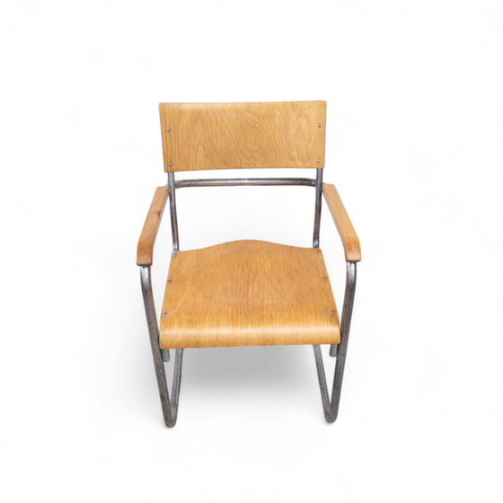 Image 1 of Marcel Breuer's B 34 fauteuils variatie van Samal & Co.