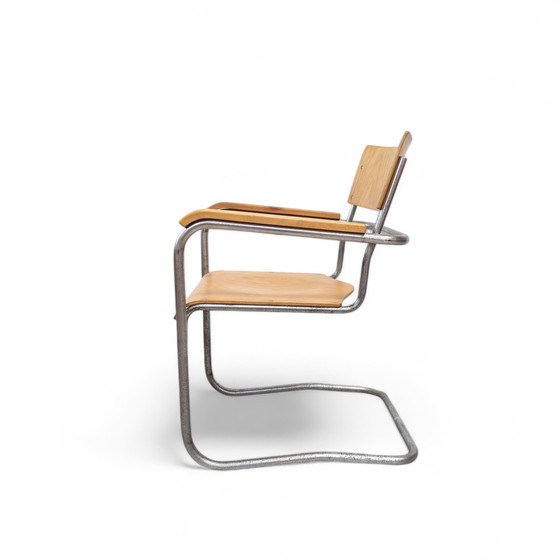 Image 1 of Marcel Breuer's B 34 fauteuils variatie van Samal & Co.