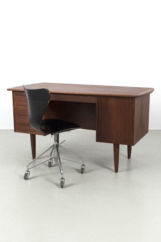 Image 1 of H.P. Hansen vintage bureau teak