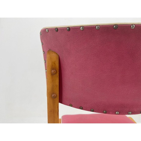 Image 1 of Paar kleurrijke vintage stoelen, Duitsland 1960