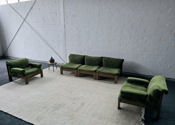 Image 1 of Zitgroep Sofa Fauteuils Stoelen Modulaire bank 60S 70S Vintage banken