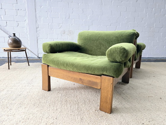 Image 1 of Zitgroep Sofa Fauteuils Stoelen Modulaire bank 60S 70S Vintage banken